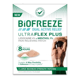 Biofreeze UltraFlex Lidocaine + Menthol Patches - 4ct