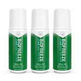 Biofreeze 3 Count/2.5 fl oz Each Pain Relieving Roll-On