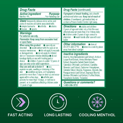 Biofreeze Overnight Joint and Muscle Pain Relief Roll-On - 2.5oz
