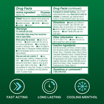 Biofreeze Pain Relieving Roll-On - 2.5 fl oz